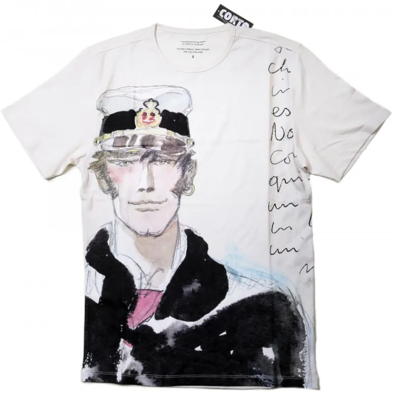 Discount Corto Maltese T-shirt Aquarel Corto Maltese
