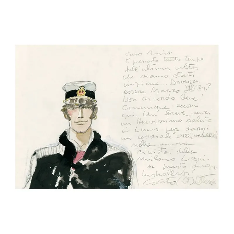 Outlet Corto Maltese-Briefkaart Corto Maltese