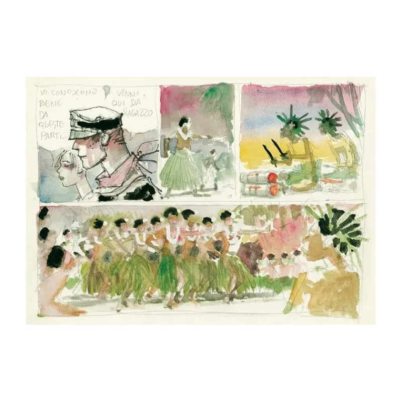 Sale Corto Maltese-Briefkaart Corto Maltese
