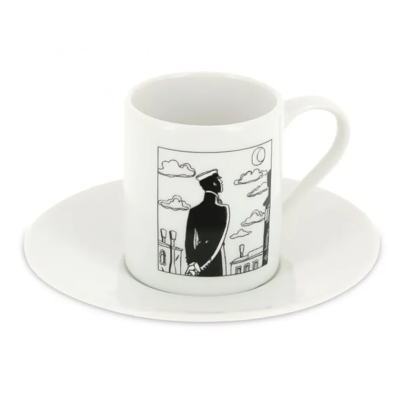 Clearance Corto Maltese-Set 2 Espressokopjes Corto Maltese