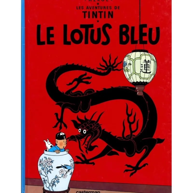 Shop 05. De blauwe Lotus De Avonturen Van Kuifje