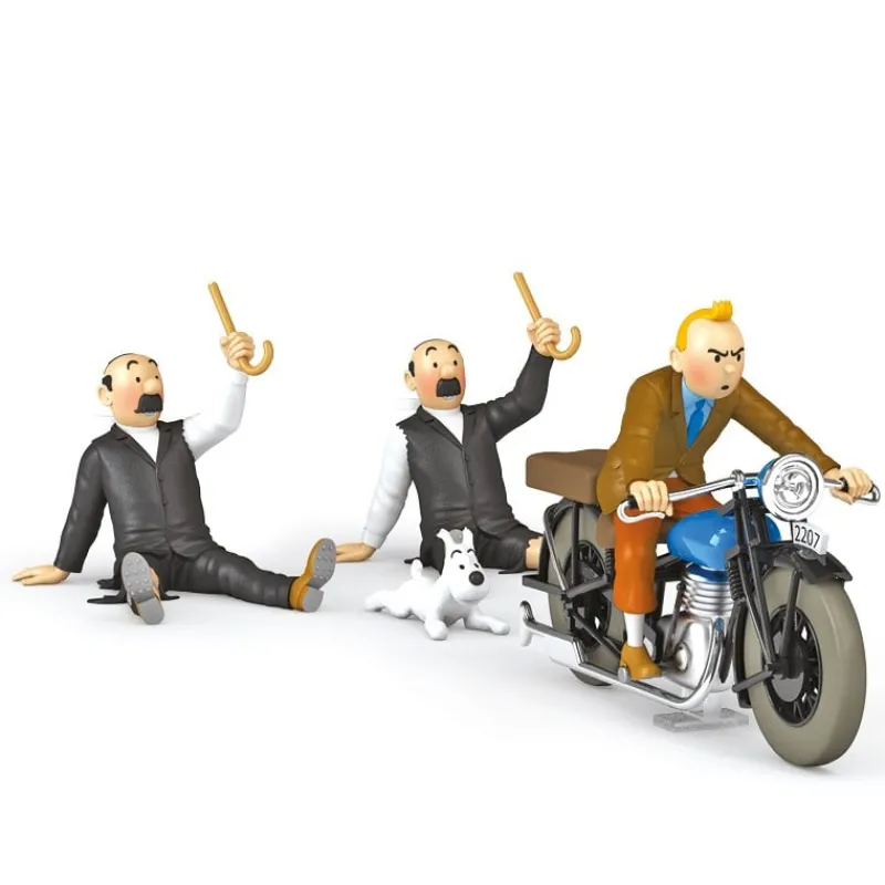 Sale De motorfiets van Kuifje – n°70 Auto's