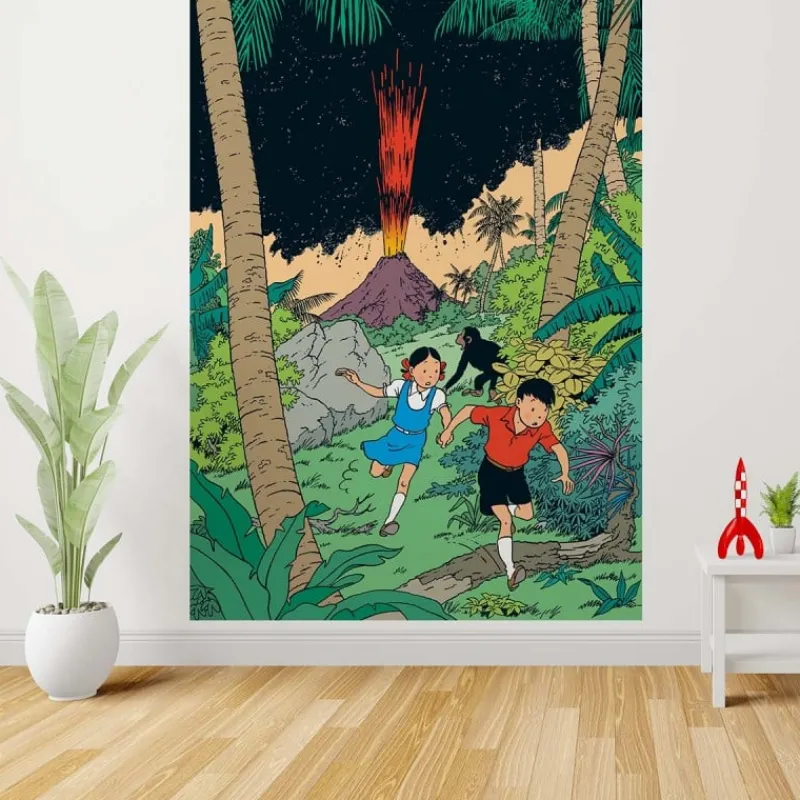 Online Gigantisch grafisch behangpapier 200x280 KARAMAKO Behang