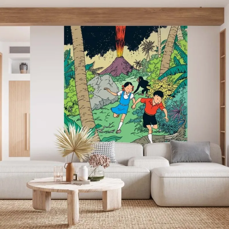 Online Gigantisch grafisch behangpapier 200x280 KARAMAKO Behang