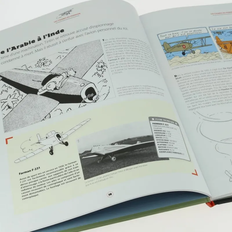 New Hergé, Tintin et les avions Monografieën