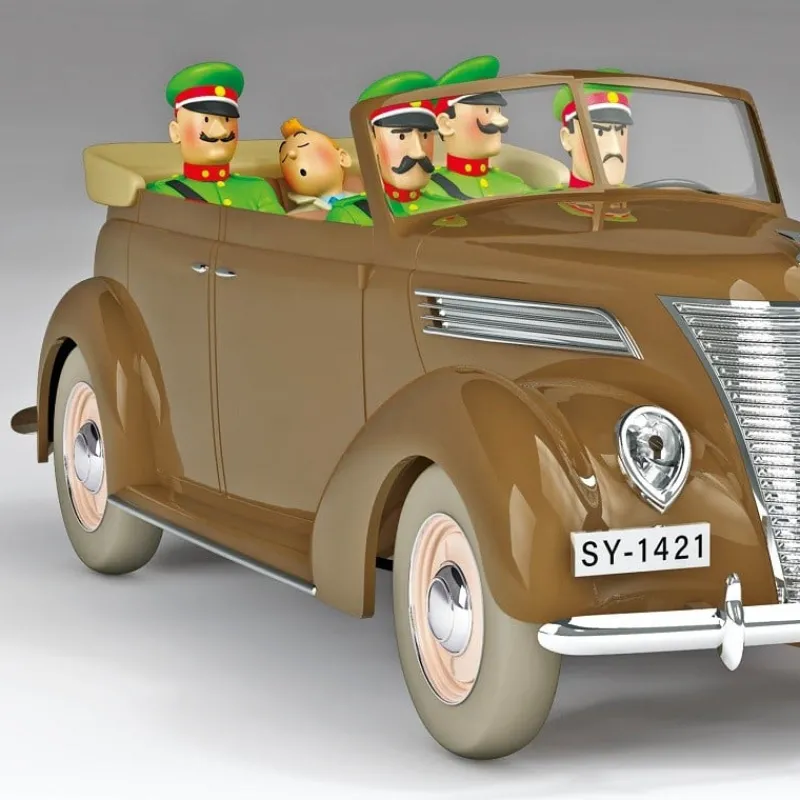 kuifje_auto_n__cabriolet_ford__2.webp Cheap Kuifje Auto N°50 - Cabriolet Ford 1937 Auto's