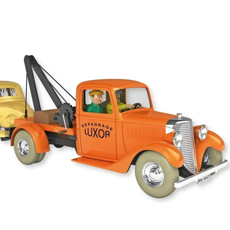 New Kuifje Auto N°60 - De Ford Luxor-sleepwagen Auto's