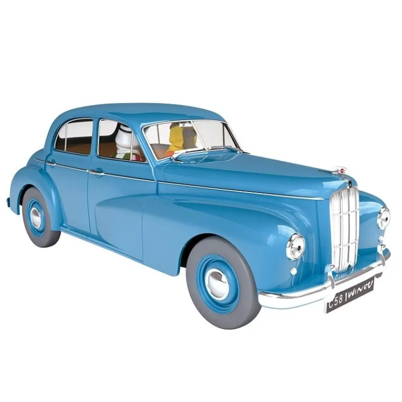 Online Kuifje Auto N°53 - De Morris 6 van partizanen Auto's
