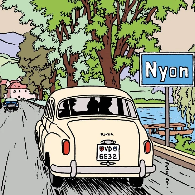 kuifje_auto_n__de_rover_naar_nyon_5.webp Flash Sale Kuifje Auto N°63 - De Rover naar Nyon Auto's