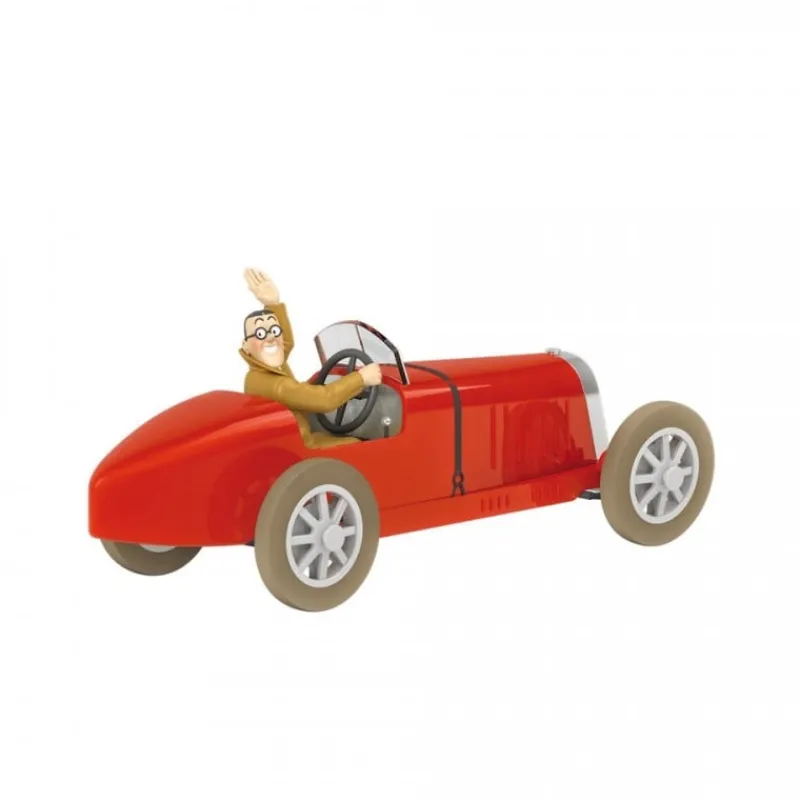 Store Kuifje Auto N°41-De Bugatti van Bobby miles Auto's