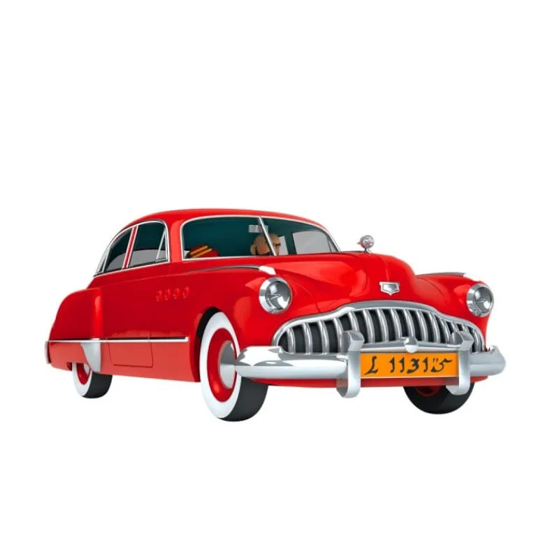 Store Kuifje Auto N°23-De Buick Roadmaster van Müller Auto's