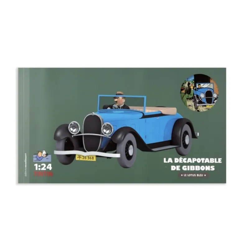kuifje_auto_nde_cabriolet_van_de_gibbons_2.webp Outlet Kuifje Auto N°46-De cabriolet van de Gibbons Auto's