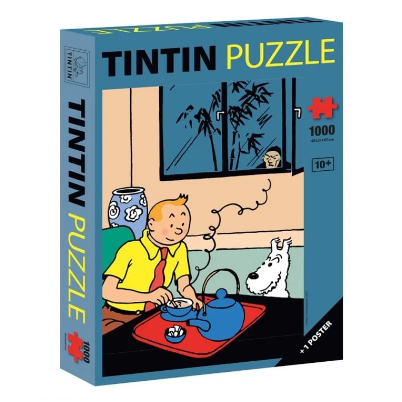 Best Sale Kuifje Puzzel-Kuifje drinkt thee Spellen En Puzzels