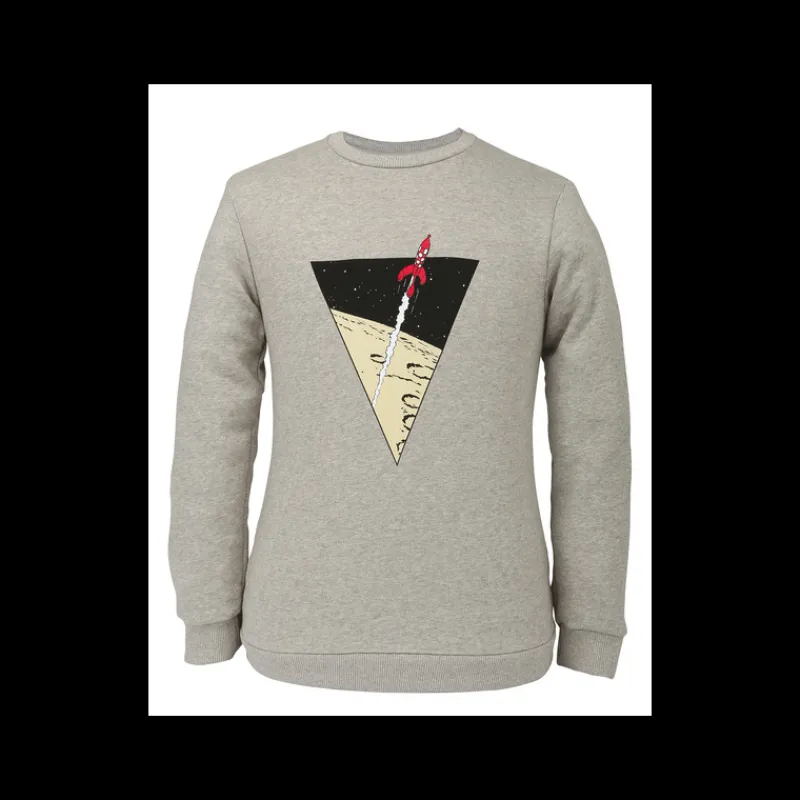 Online Kuifje sweater ‘driehoek raket’ Geschenkidee | Sweatshirts