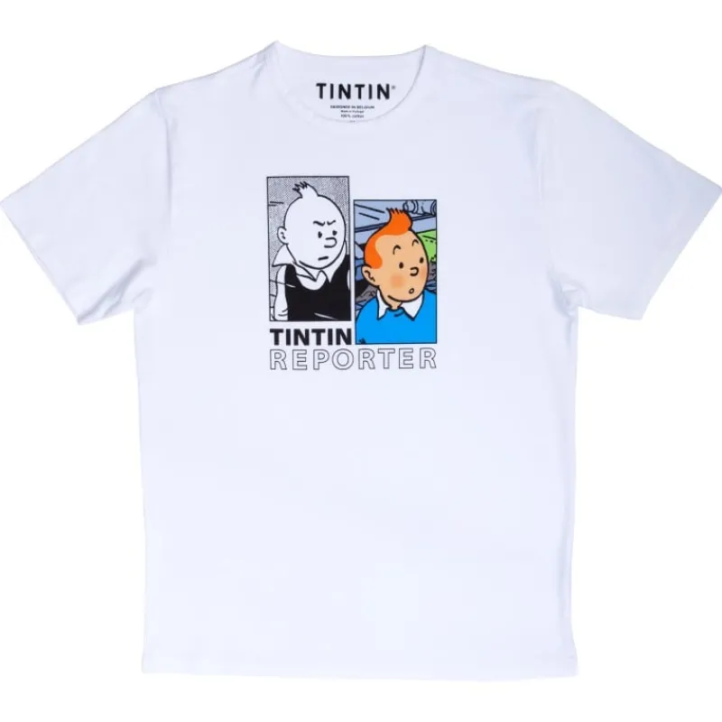 Flash Sale Kuifje T-shirt - DUO Versie - Kuifje verslaggever Geschenkidee | T-shirts