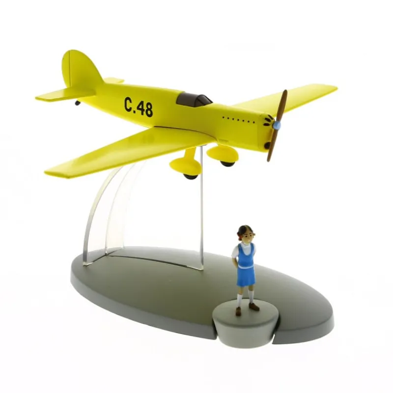 New Kuifje Vliegtuig N°46-Het prototype C48 Vliegtuigen