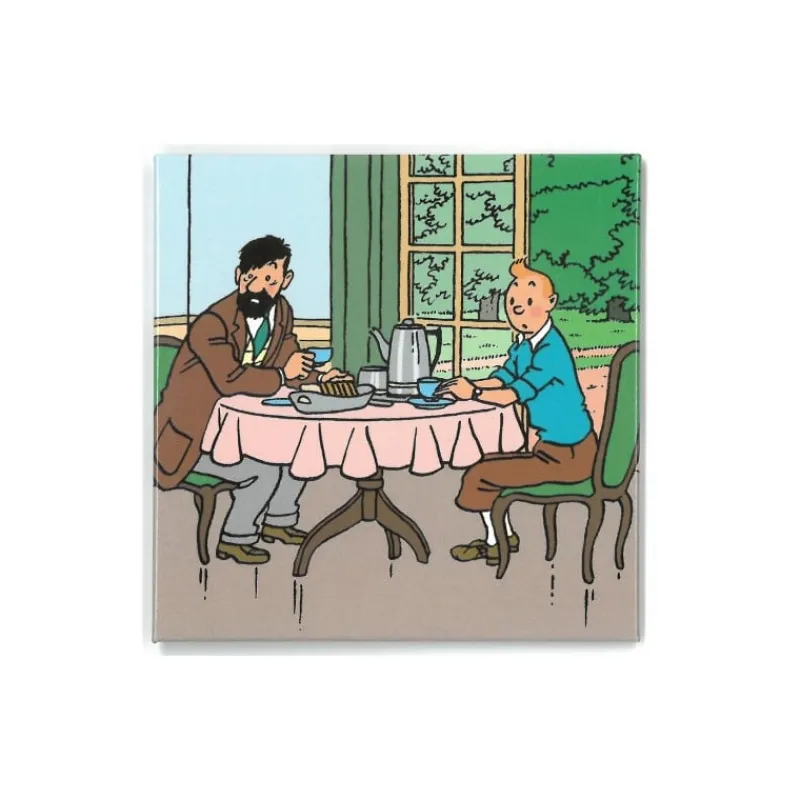 Best Magneet-Kuifje/Haddock ontbijt Magneten