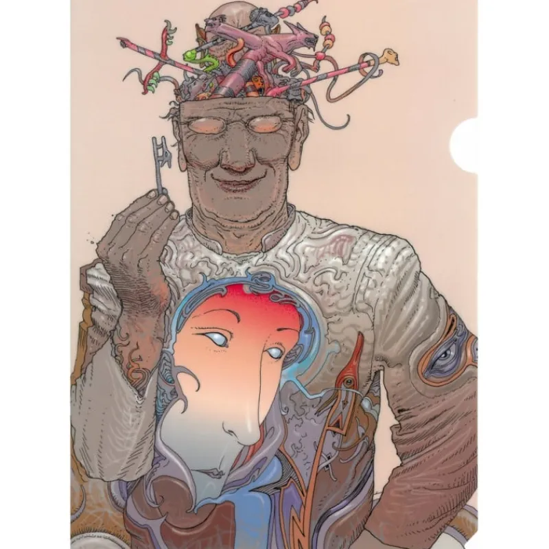 Fashion Mœbius-Plastic mappen A4 Sleutel Mœbius