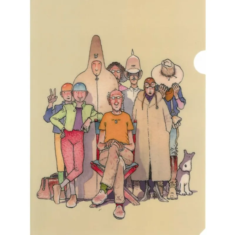 Best Sale Mœbius-Plastic mappen A4 Stam Mœbius