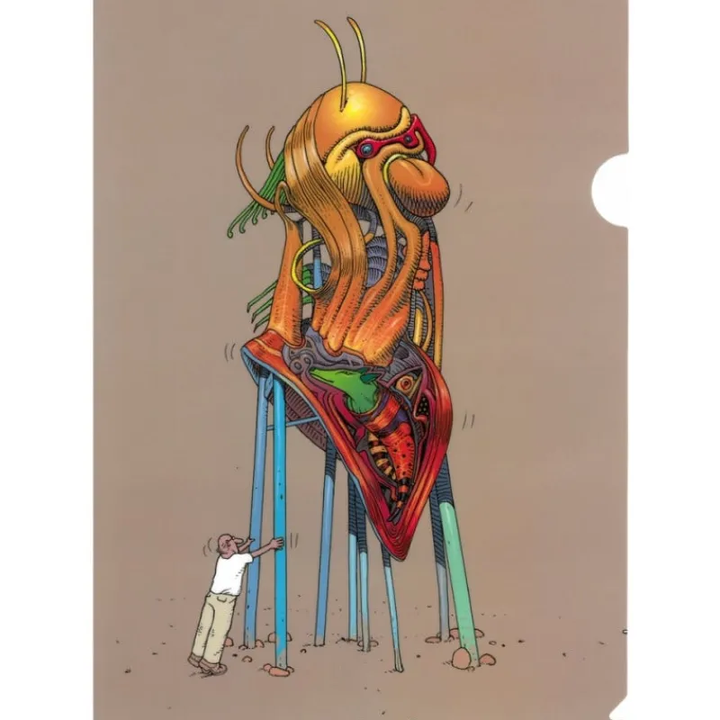 Clearance Mœbius-Plastic mappen A4 Zelfportret Mœbius