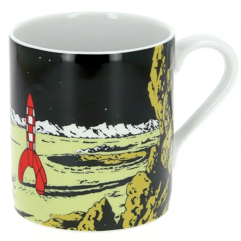 Online Mug-De Raket op de Maan Serviesgoed