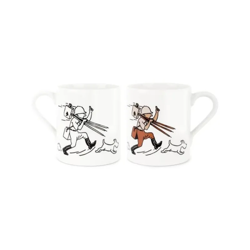Store Mug-Kuifje in Afrika Serviesgoed