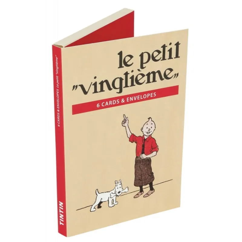 Outlet Pack-Briefkaarten Kuifje Petit Vingtième Ansichtkaarten