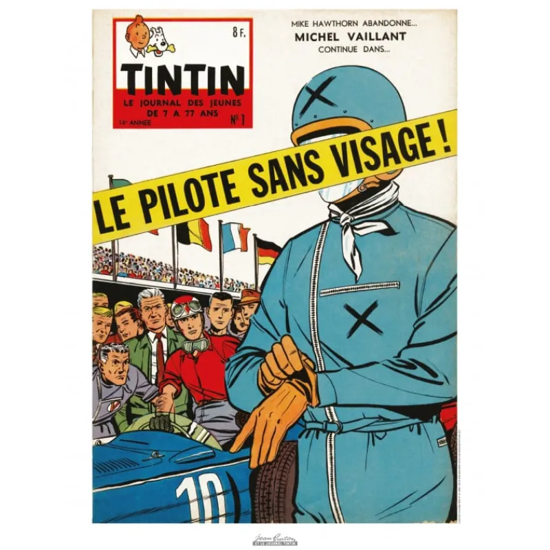 Store Poster Jean Graton - Le Pilote sans visage Jean Graton