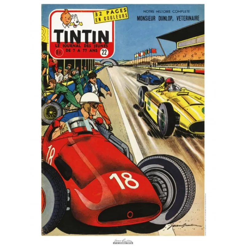 New Poster Jean Graton - Monsieur Dunlop vétérinaire Jean Graton
