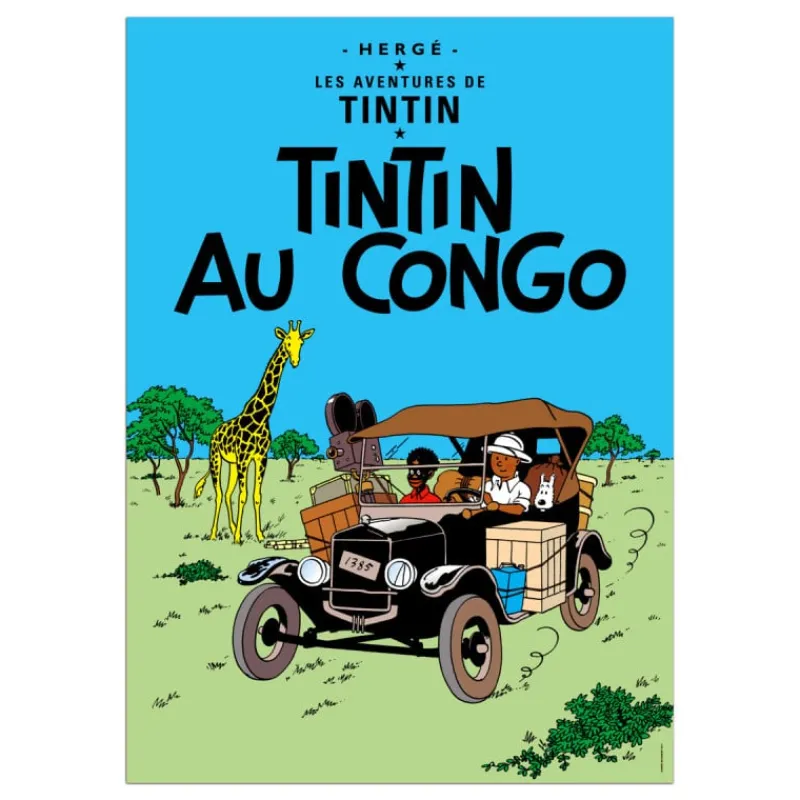 Best Poster-Kuifje in Afrika Affiches