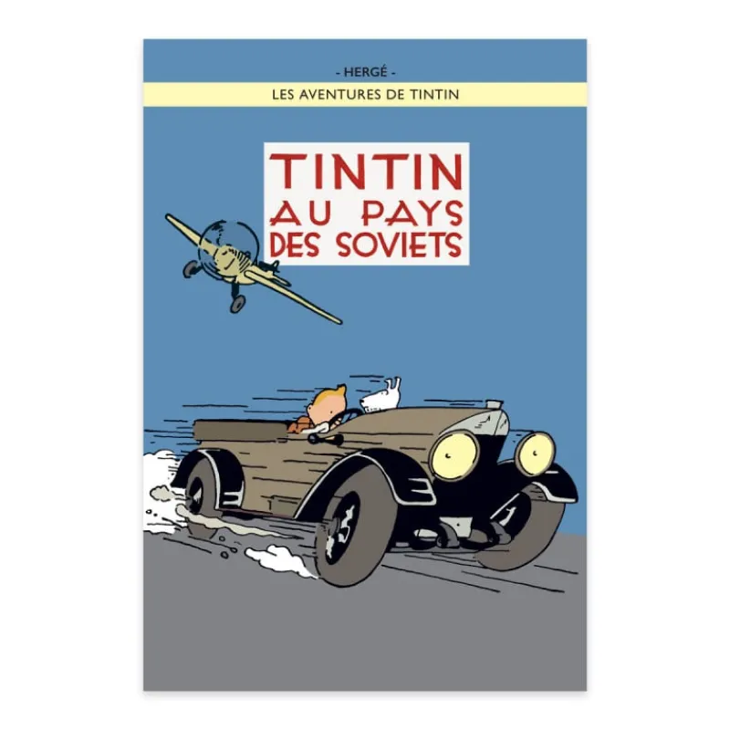 Discount Poster-Kuifje in het land van de Sovjets Affiches