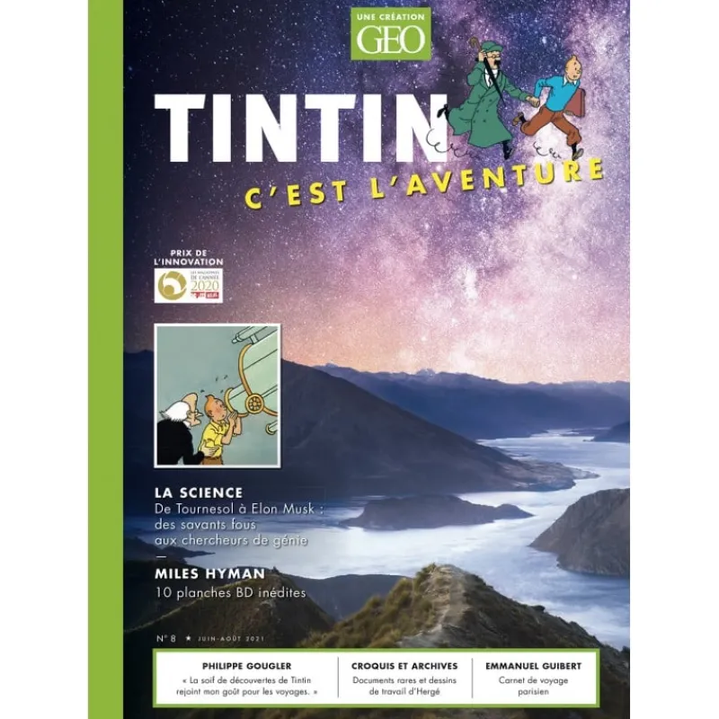 Sale Tintin, c'est l'Aventure - N°8 Geo Mag