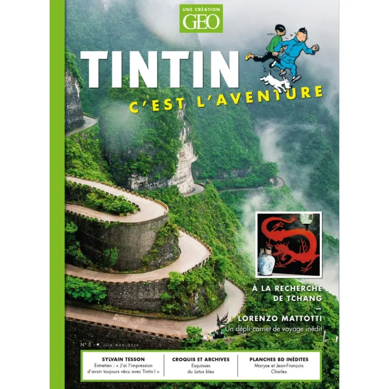 Cheap Tintin, c'est l'Aventure - N°5 Geo Mag