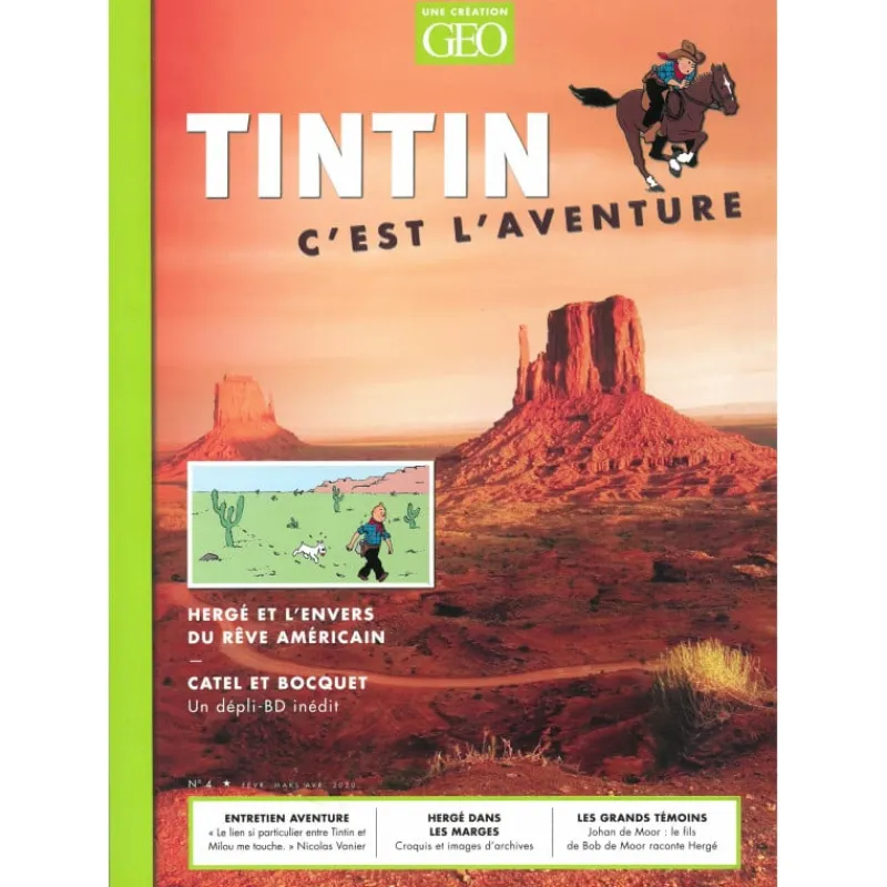 Shop Tintin, c'est l'Aventure - N°4 Geo Mag