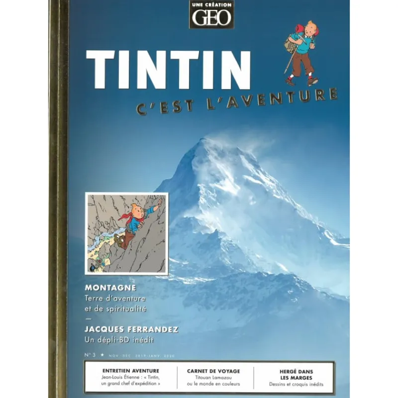 Cheap Tintin, c'est l'Aventure - N°3 Geo Mag