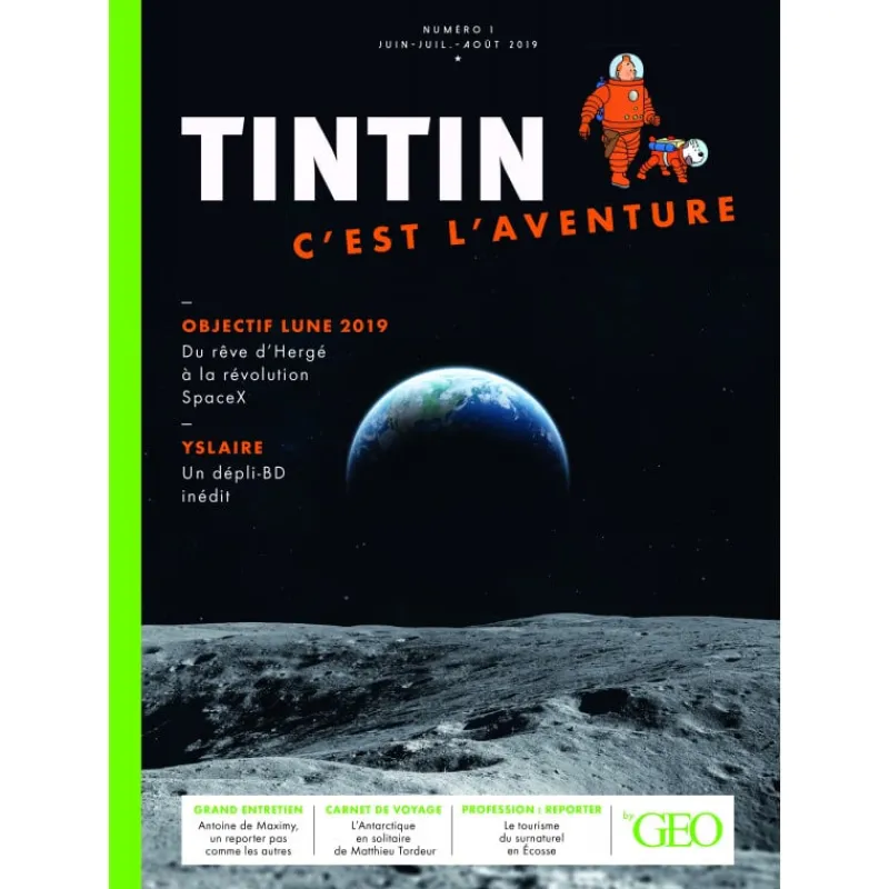 Clearance Tintin, c'est l'Aventure - N°1 Geo Mag