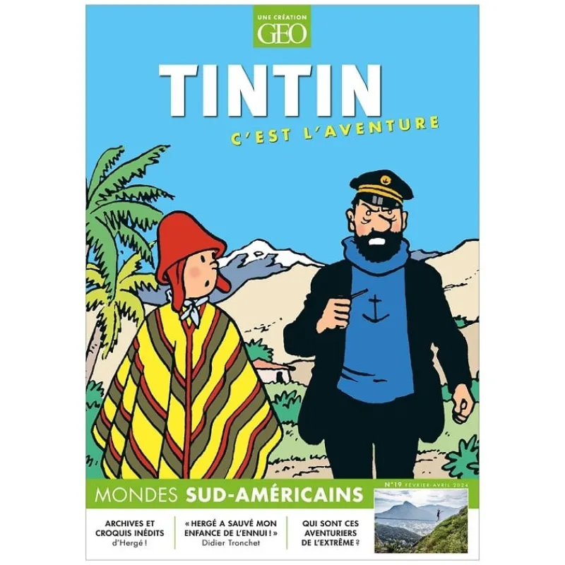 Cheap Tintin, c'est l'Aventure - N°19 Geo Mag