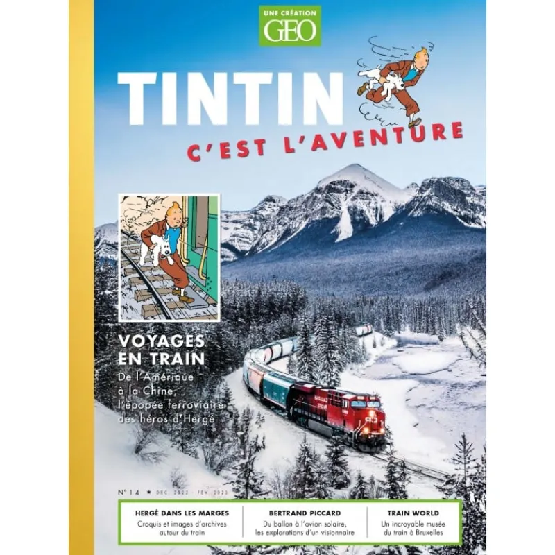 Fashion Tintin, c'est l'Aventure - N°14 Geo Mag
