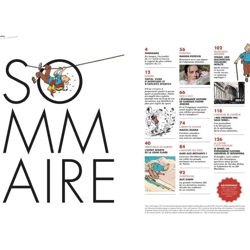 Hot Tintin, c'est l'Aventure - N°20 Geo Mag